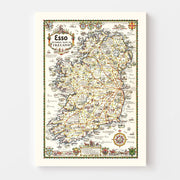 map of Ireland map