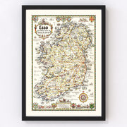 Ireland Vintage Map 1933
