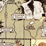 old Alger County map