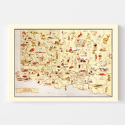 map of Iron County