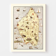 map of Mackinack Isl