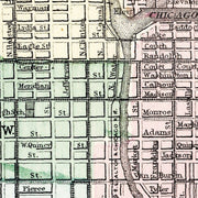 old Chicago map