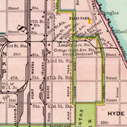 old Chicago map