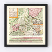 Istanbul Vintage Map 1740