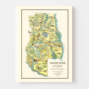 map of Mendoza