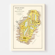 map of Andes Mountai