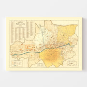 map of Sarajevo