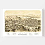 map of Catskill