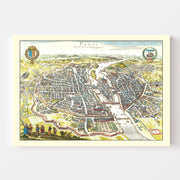 map of Paris