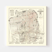 map of San Francisco