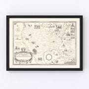 United States Vintage Map 1926