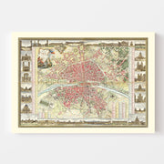 map of Paris