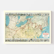 map of United States