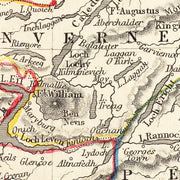 old Scotland map