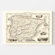 map of Portugal