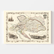 map of Austria