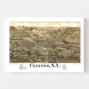 map of Clinton