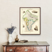 British India map ar