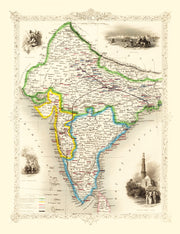British India map hi