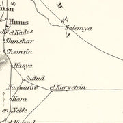 old Syria map