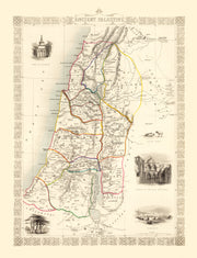 Palestine map histor
