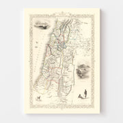 map of Palestine map