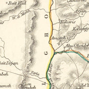 old Palestine map ma