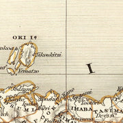 old Japan map