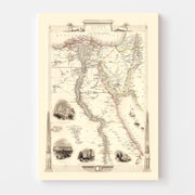 map of Egypt