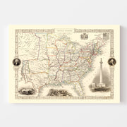 map of United States