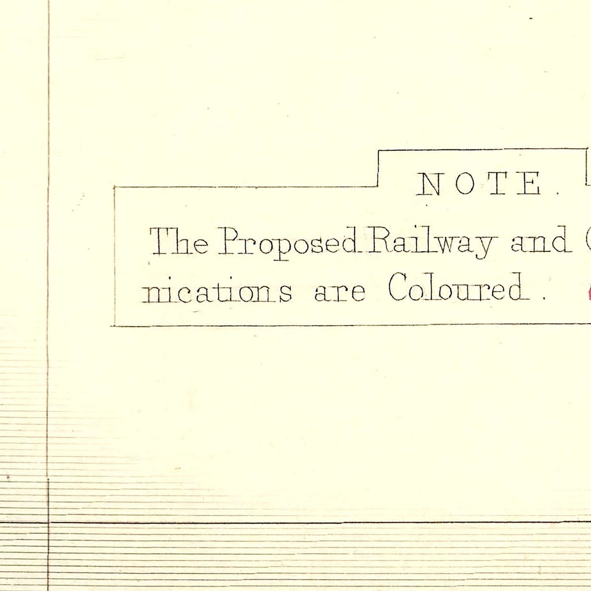 Restored historic details from the 1851 country map of County