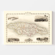 map of Jamaica