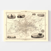 map of Glasgow