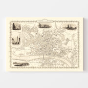 map of Newcastle on 