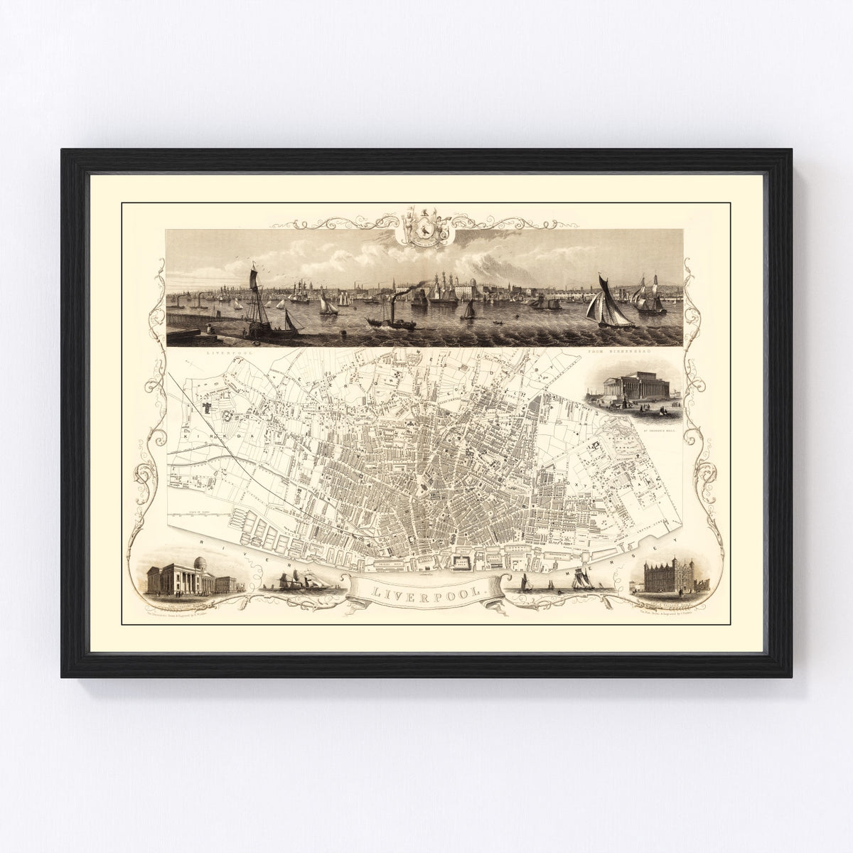 map of Liverpool