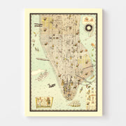 map of Manhattan
