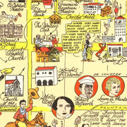 old Hollywood map