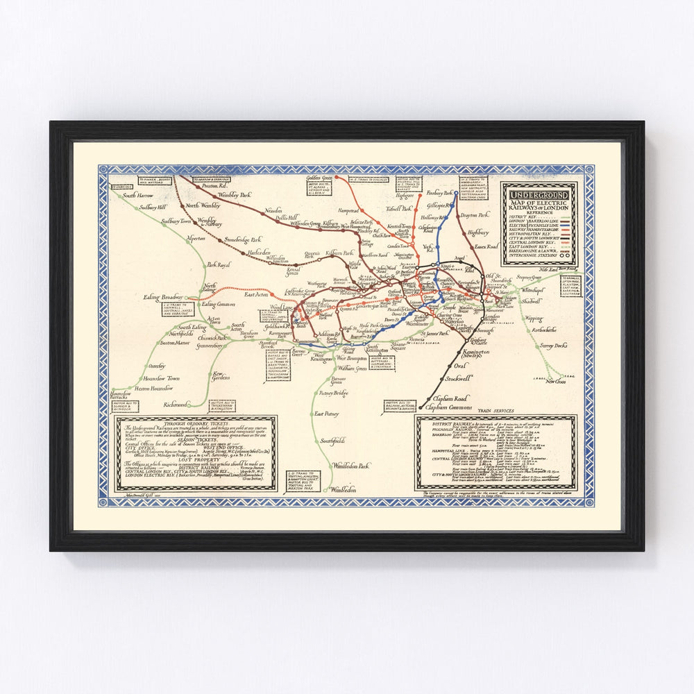 map of London