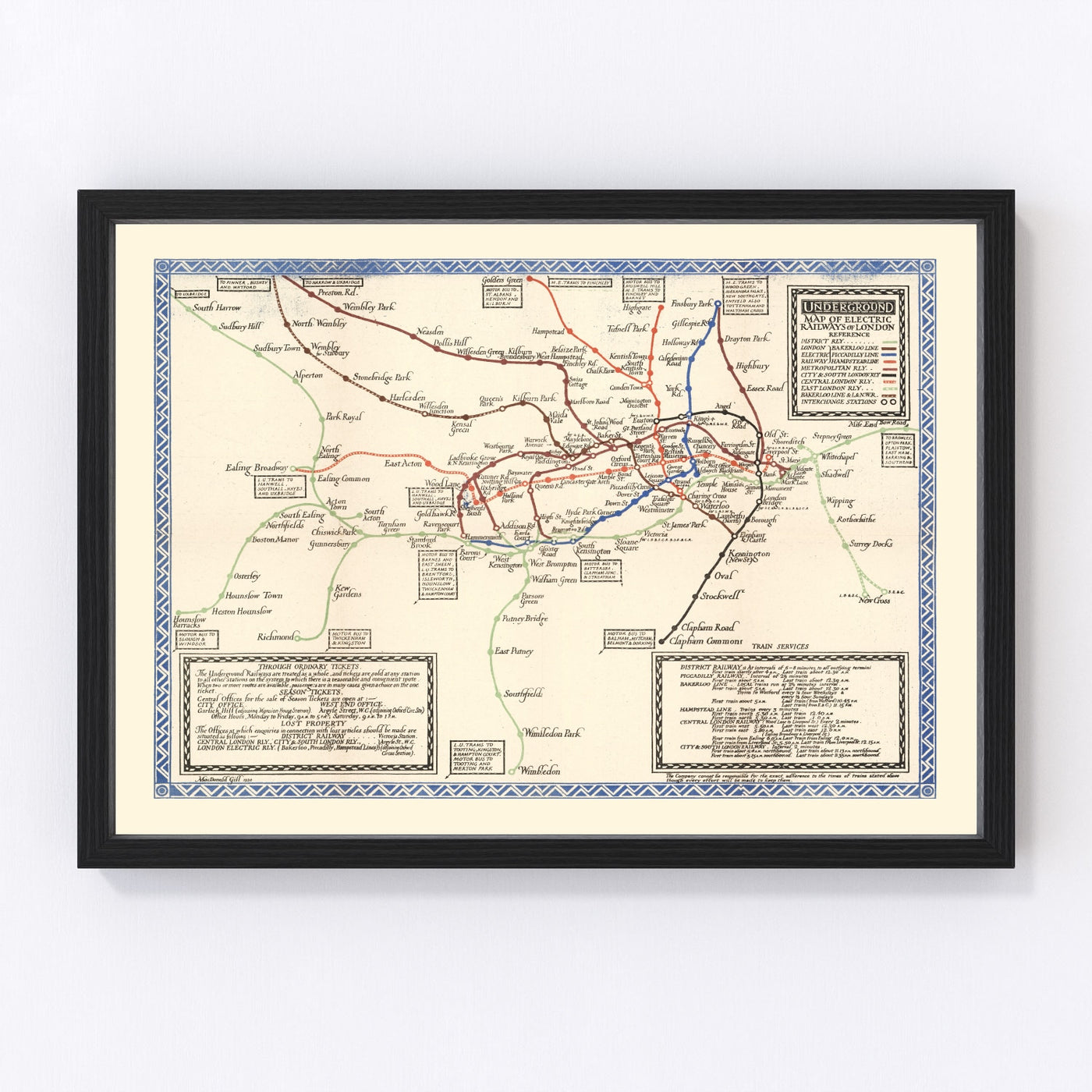 map of London