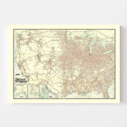 map of United States