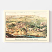 map of Yellowstone