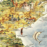old Panama map