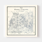 map of Panola County