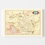map of Burgundy Regi