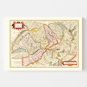 map of Switzerland