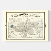 map of Des Moines