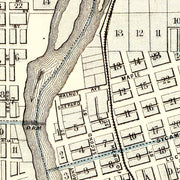 old Des Moines map