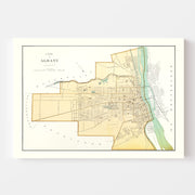 map of Albany