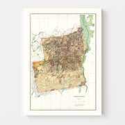 map of Essex County
