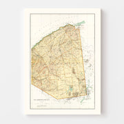 map of St Lawrence